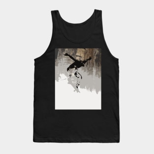 Cliff Jumping - Skateboarder Tank Top